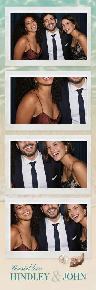 Aperçu du modèle Amour Côtier en bandelette 5×15, avec une photo d’exemple