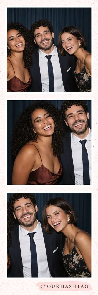 Aperçu du modèle Touche Rose en bandelette 5×15, avec une photo d’exemple